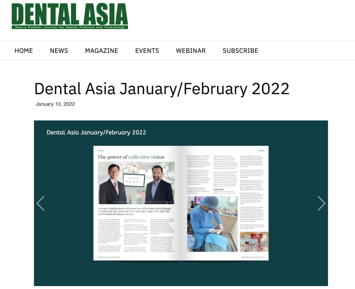 Dental Asia January/February 2022